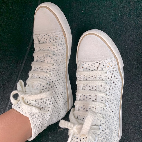 Tory Burch leather hight top sneakers - Picture 7 of 7